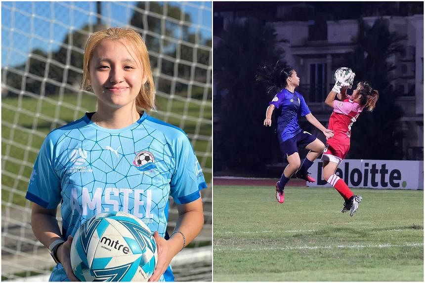 Goalkeeper Hazel Lim earns overseas stint while on holiday in Australia |  The Straits Times