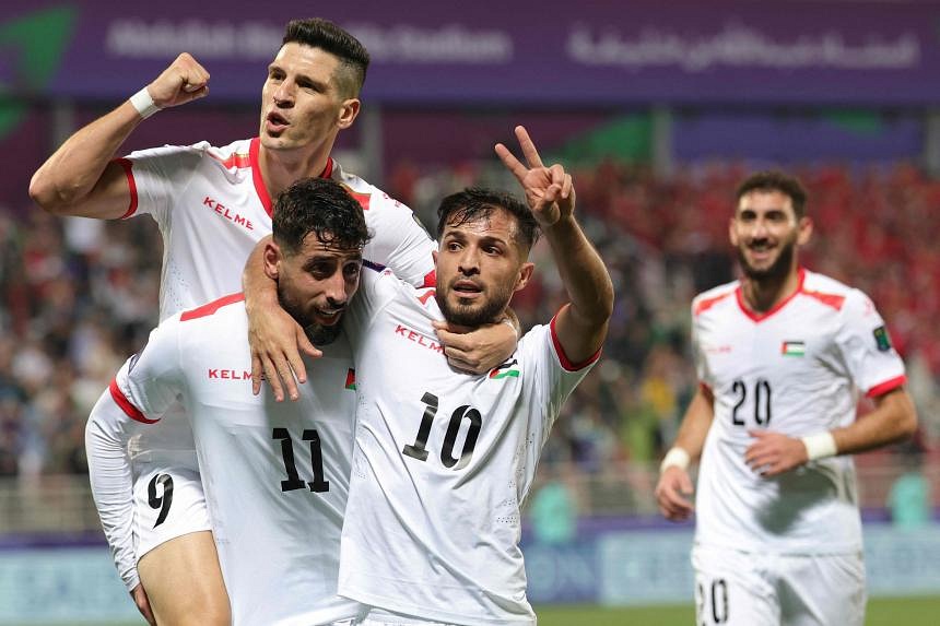 Palestine reach Asian Cup knockouts for first time | The Straits Times