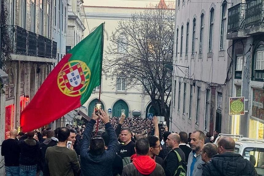 Thousands Of Portuguese Police Protest Over Wages Hazard Pay The   LYNXMPEK0O091 1 