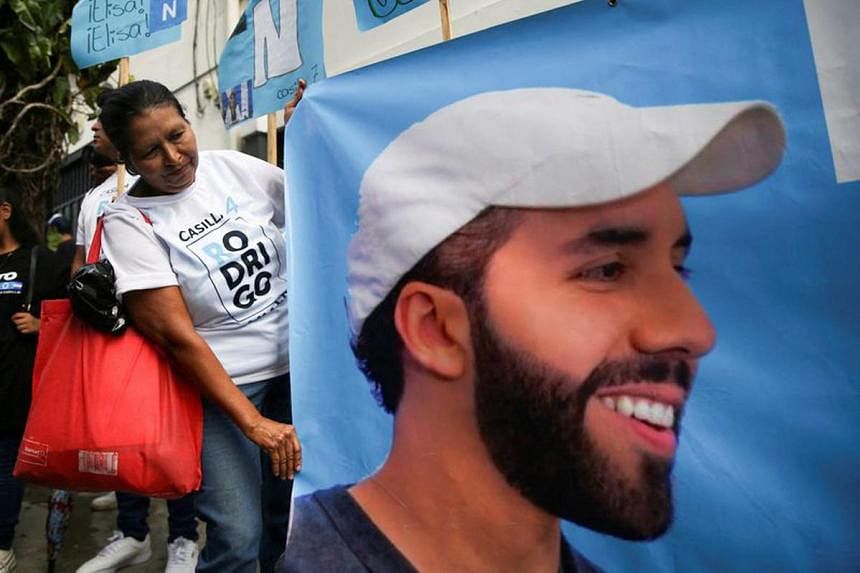 El Salvador S Bukele Looks Set For Landslide Election Win On Gang   LYNXMPEK0T0A6 1 