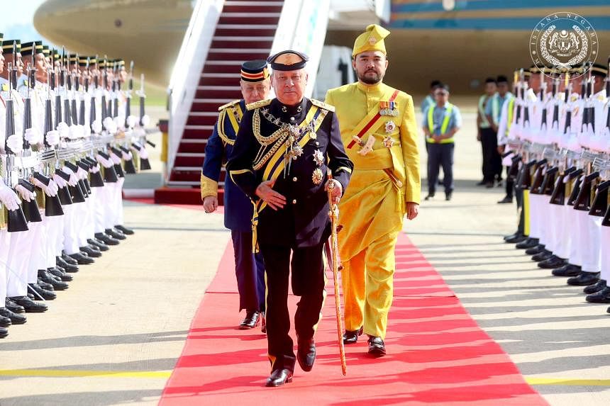 新加坡领导人祝贺马来西亚新国王 – 海峡时报