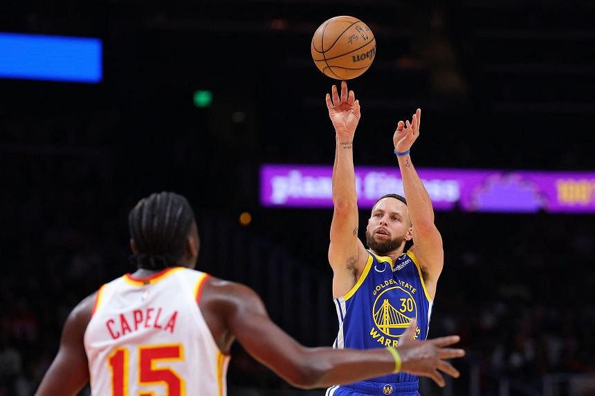 Stephen Curry hits 60 but Warriors fall in Atlanta, Lakers beat 