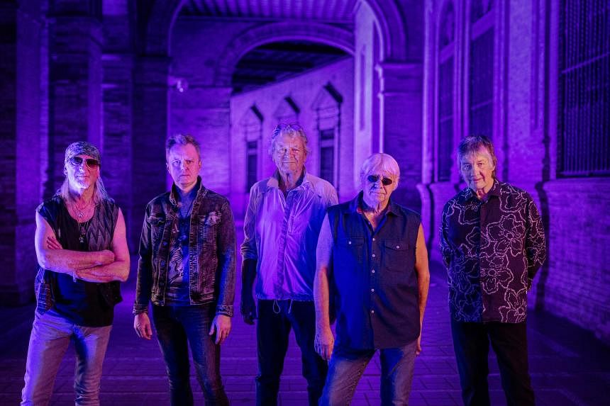 Rock veterans Deep Purple returning to Singapore in May to headline