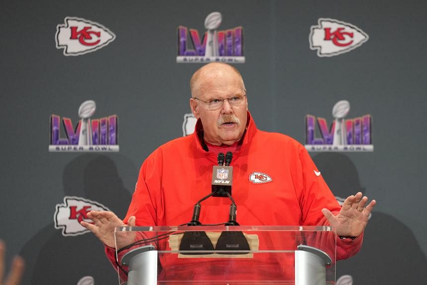 Super Bowl win no retirement bridge for Kansas City Chiefs' coach Andy Reid  | The Straits Times