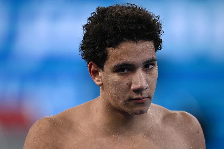 Olympic swimming champion Ahmed Hafnaoui bombs out of 400m freestyle