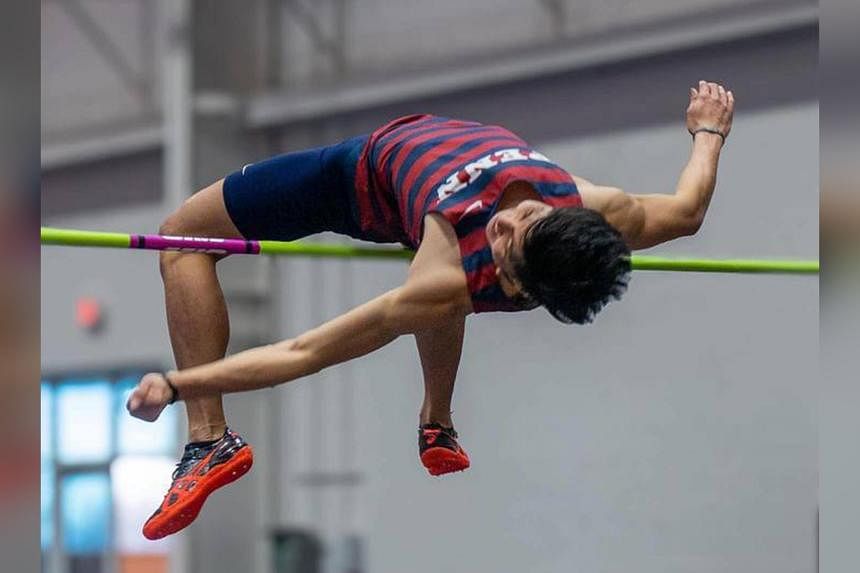 Festive joy again for Kampton Kam as he breaks Singapore high jump record
