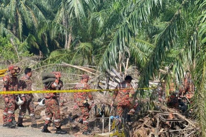 新加坡轻型飞机在雪兰莪坠毁后，两名马来西亚人的尸体已找到