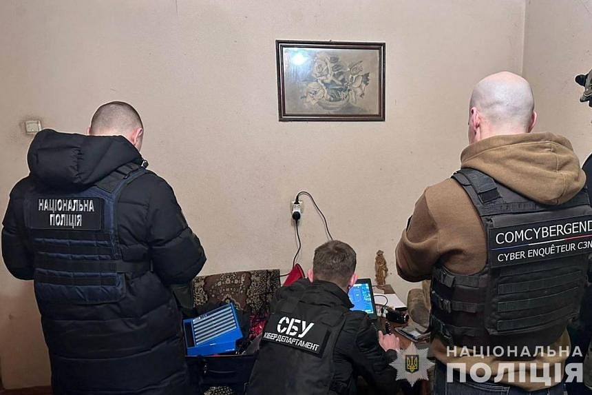 Ukraine arrests father-son duo in Lockbit cybercrime bust | The Straits ...