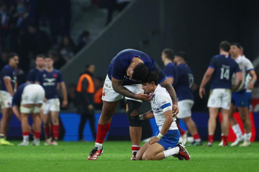 France saved twice in a row by officiating decisions | The Straits Times