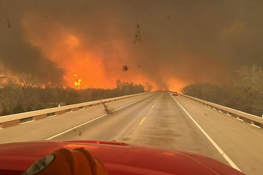 One Death Reported As Wildfires Rage Across Texas Panhandle The Straits Times 9947