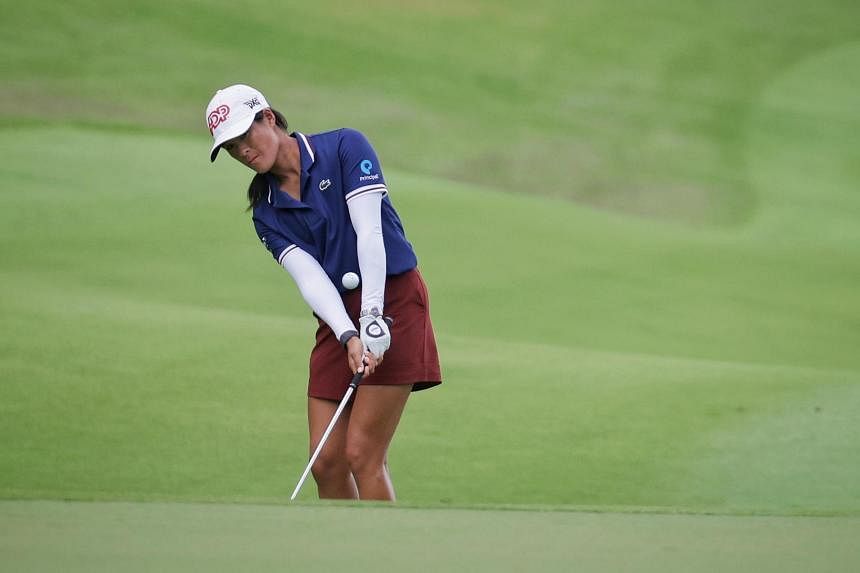 Celine Boutier takes lead with 64 at HSBC Women's World Championship