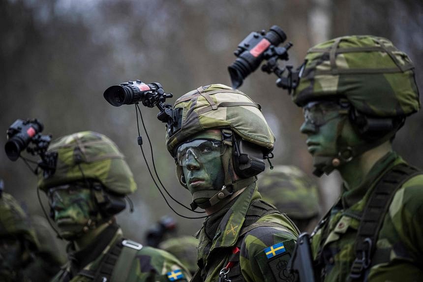 Swedes In Poll Say Too Many Sacrifices Made For Nato Bid The   TOPSHOTS TOPSHOT SWEDEN DEFENCE MILITARY NATO 165259 