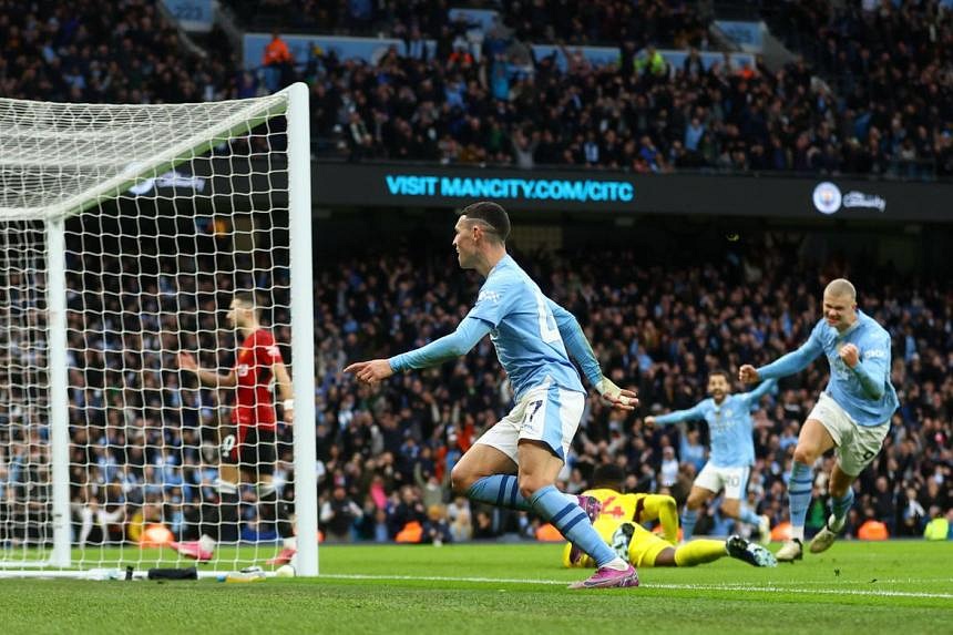 Phil Foden Double Fires Man City To Comeback Win Against Man United ...