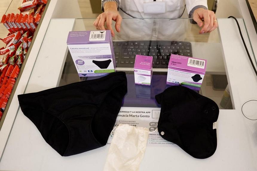 Spain s Catalonia hands out free reusable menstruation products