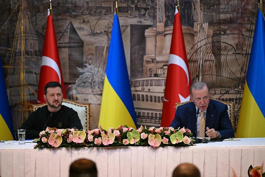 Erdoğan, Zelensky ile görüşmesinin ardından Ukrayna ile Rusya arasında barış zirvesine ev sahipliği yapmayı teklif etti