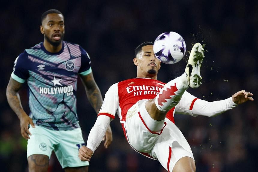 Arsenal’s William Saliba confident of seeing off ‘smart and experience