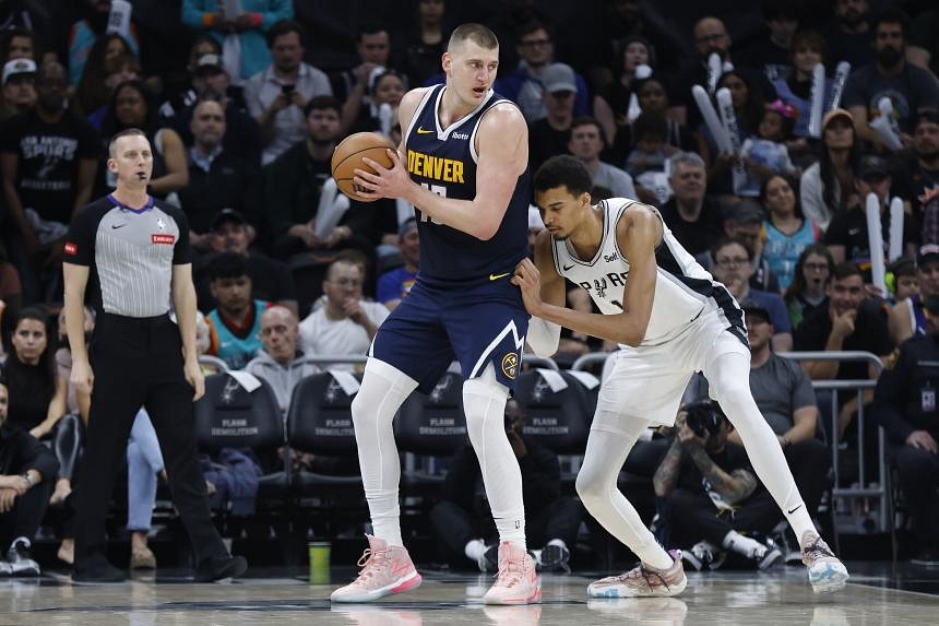 Nikola Jokic's Nuggets beat Victor Wembanyama's Spurs while Zion Williamson  sparks Pelicans | The Straits Times