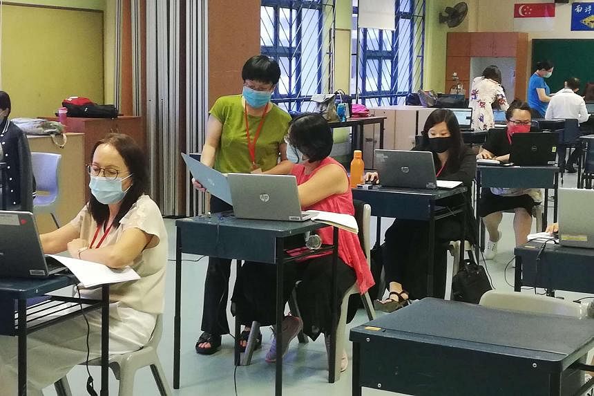 PSLE scripts now marked on computer screen