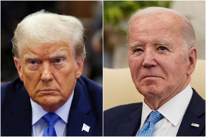 Biden gains ground against Trump in 6 key states, new poll shows The