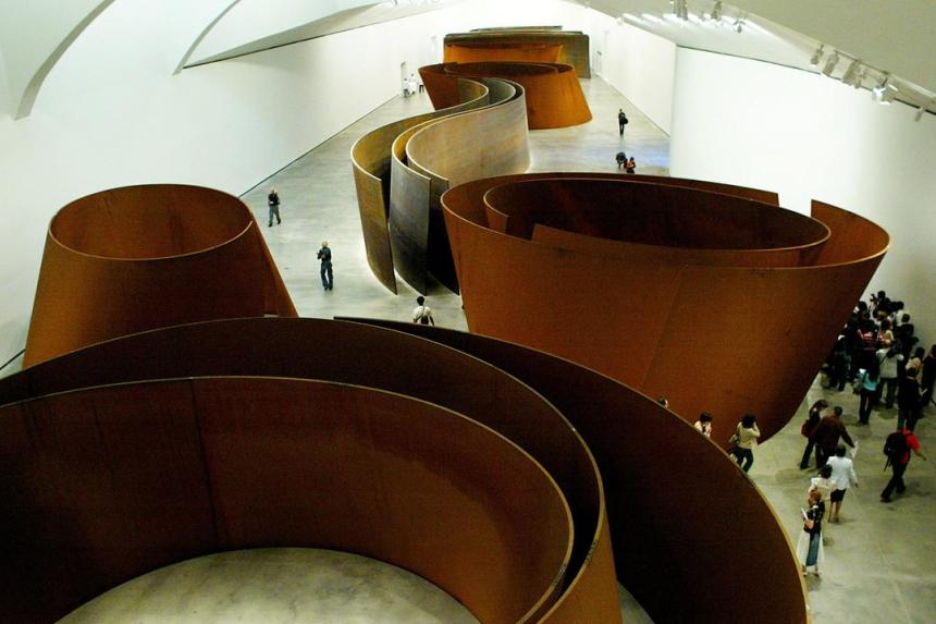 US Artist Richard Serra Known For Enormous Steel Sculptures Dead At US Artist Richard Serra Known For Enormous Steel Sculptures Dead At