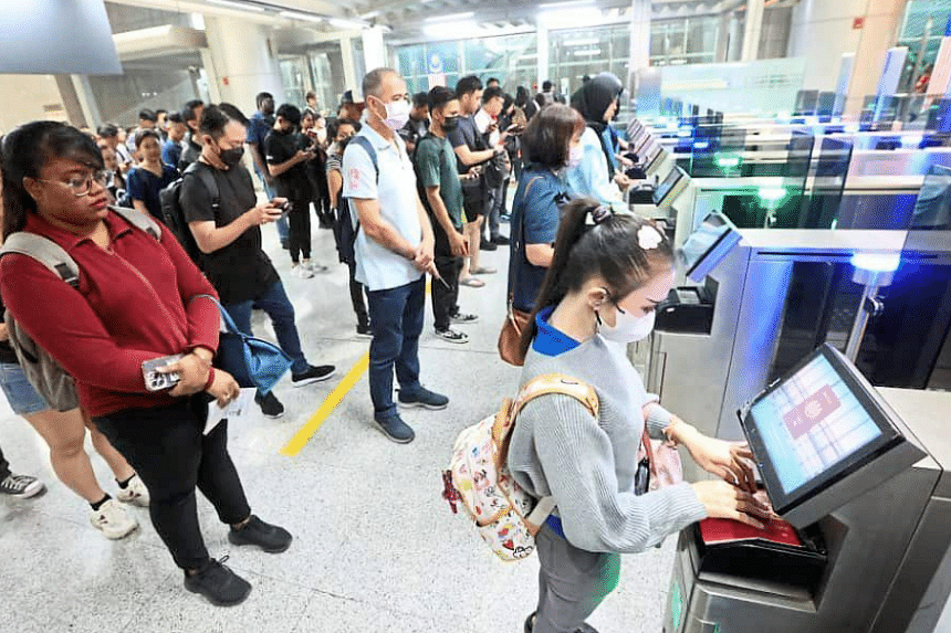 Number of travellers using Johor's two land checkpoints exceed pre-pandemic levels