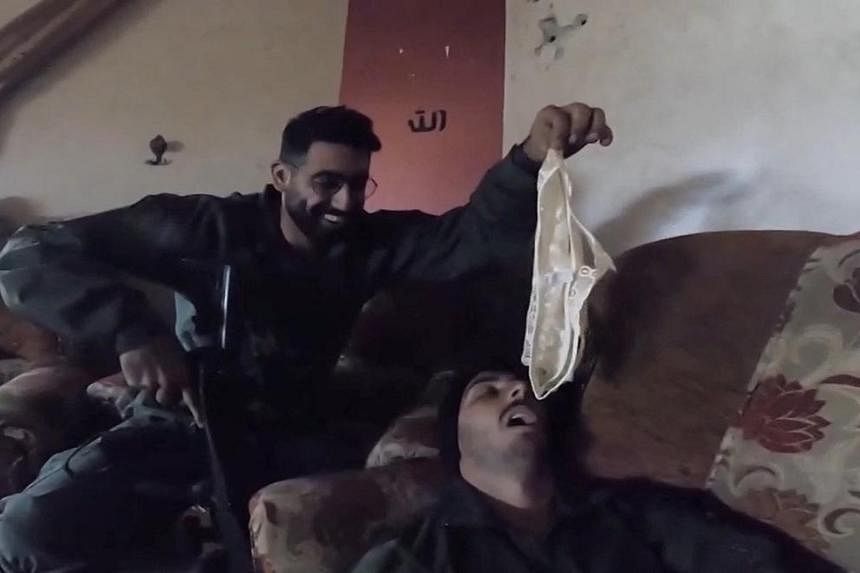 Israeli soldiers play with Gaza women's underwear in online posts