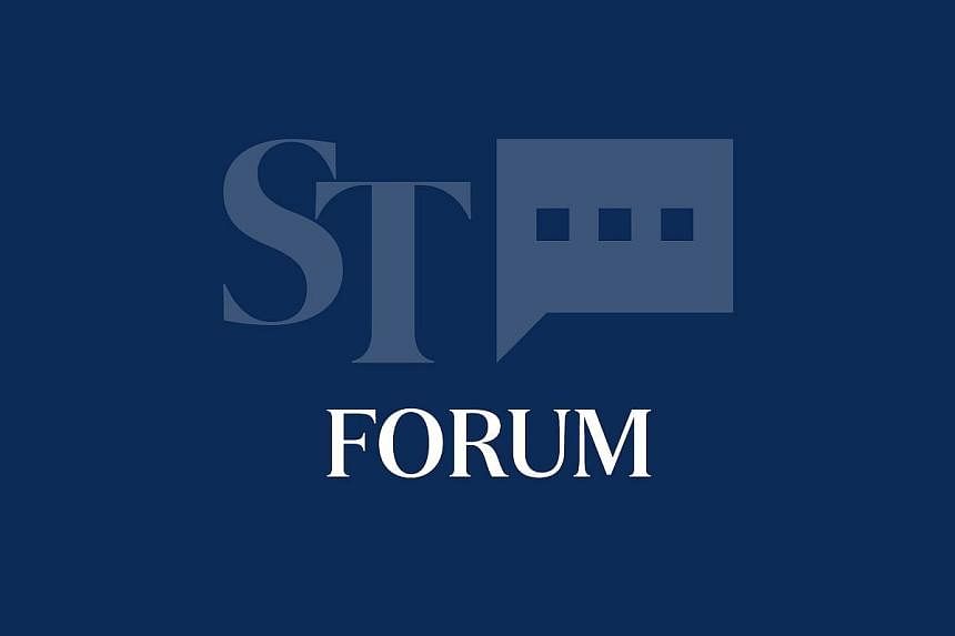 Opinion & Forum | The Straits Times