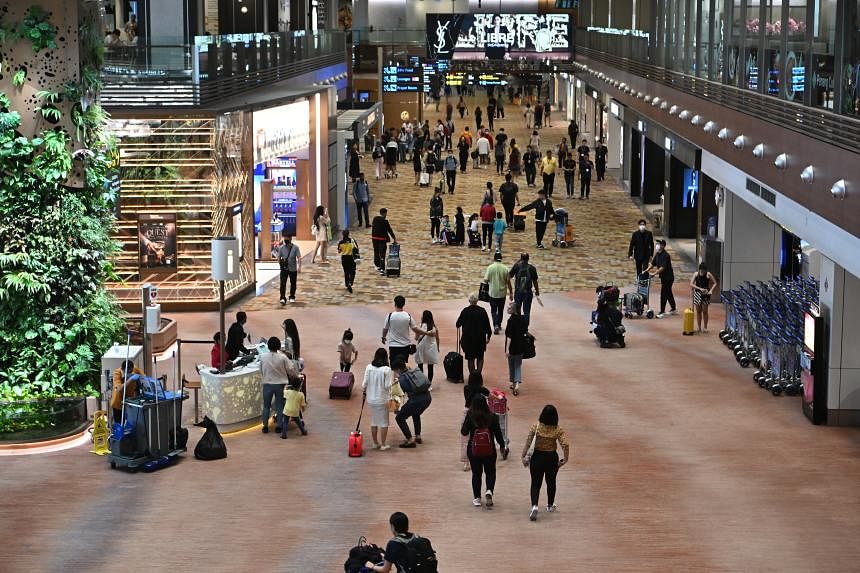 Tourist arrested for allegedly stealing luxury goods at Changi Airport before her flight