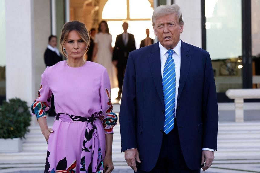Melania Trump avoids the courtroom, but is said to share her husband’s anger