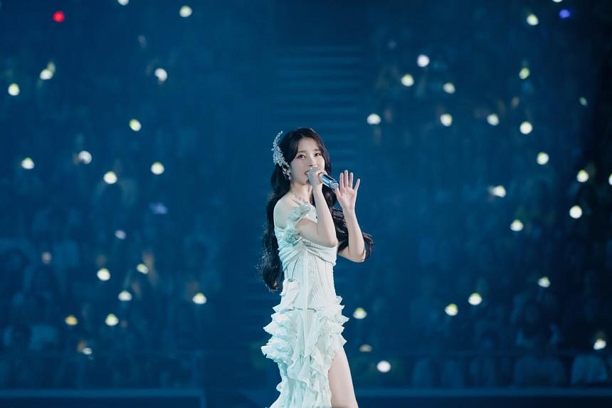 Concert review: Singapore students perform with IU at K-pop star’s ...