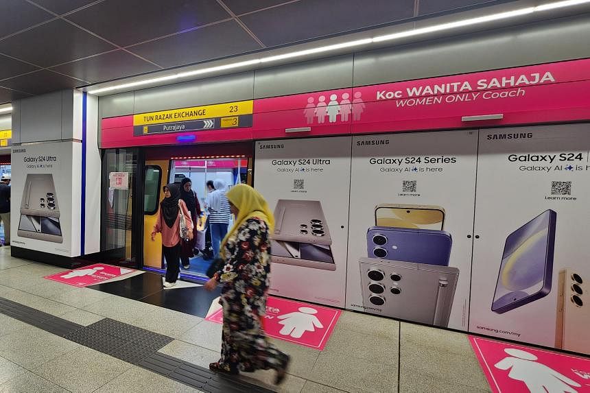 马来西亚计划在火车上配备更多女性专用车厢以遏制性骚扰