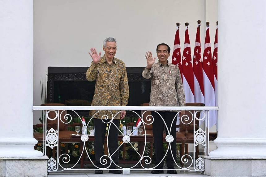 PM Lee berjanji untuk melanjutkan hubungan Spore-Indonesia pada Leaders' Retreat terakhir Presiden Jokowi