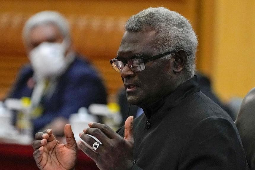 ProChina Sogavare out of the race as Solomon Islands votes for next leader The Straits Times