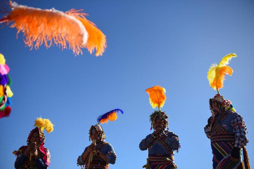 Ritual Combat In Bolivia's Andes, neighbors settle disputes with Tinku ritual combat ...