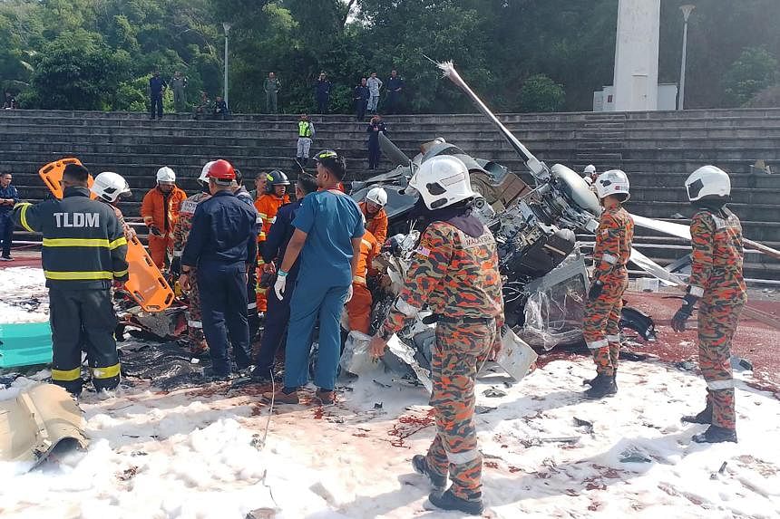 坠毁的马来西亚直升机适航，事故发生时所有机组人员均健康：海军