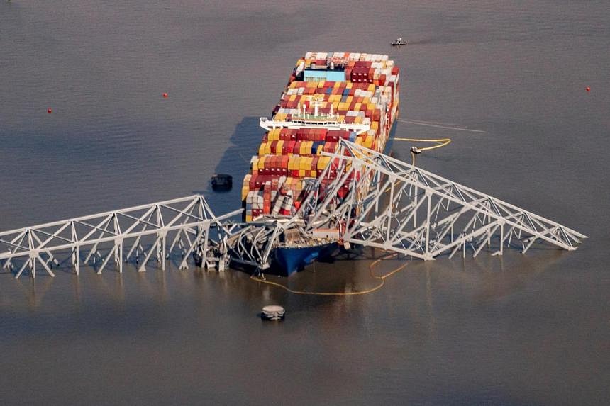 Collapsed Baltimore bridge blasted into pieces in effort to clear ...