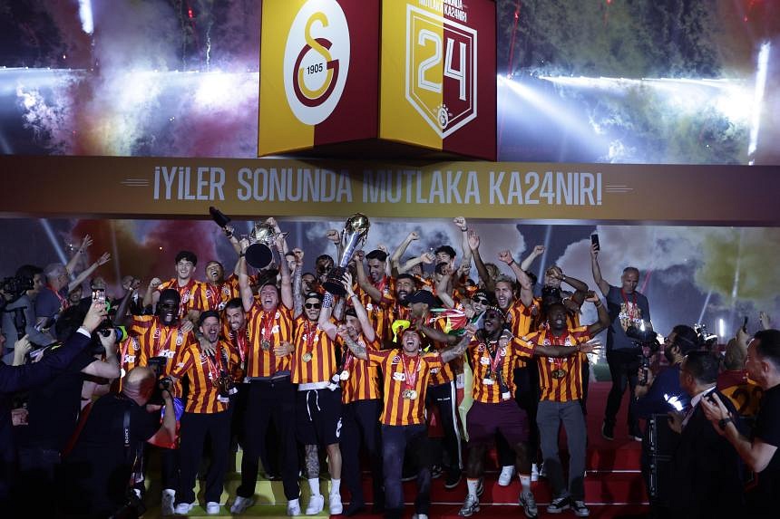 Galatasaray clinch 24th Turkish title with 3-1 victory