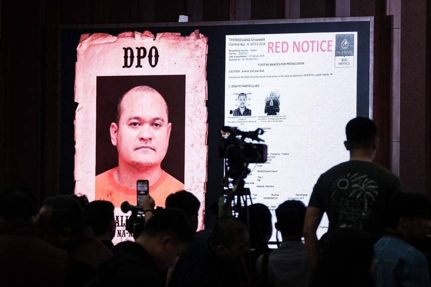 Indonesia arrests 'most wanted' Thai fugitive | The Straits Times
