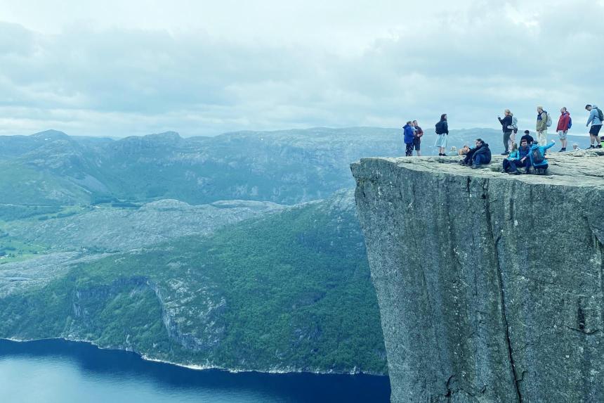 Man dies after falling from ‘Mission Impossible’ cliff in Norway