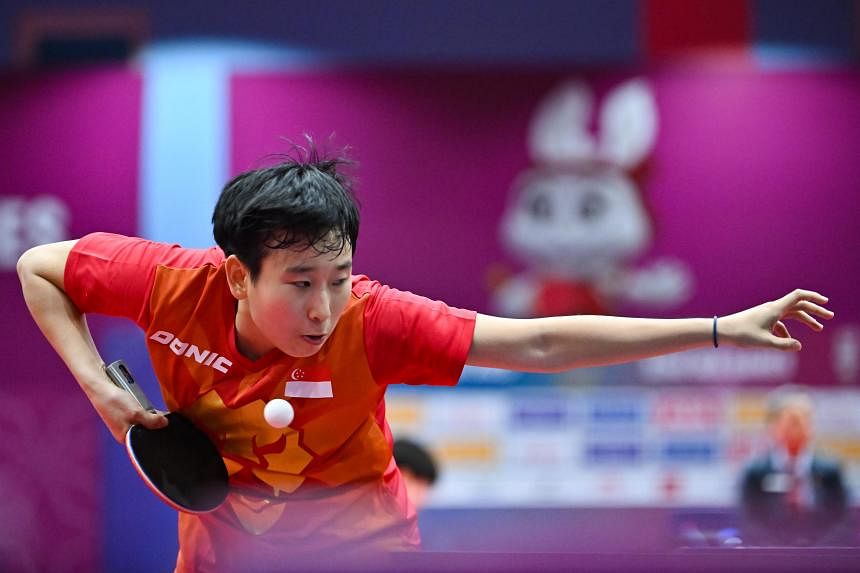 Singaporean table tennis player Zhou Jingyi, 19, joins Izaac Quek and Zeng Jian in qualifying for the Olympic Games