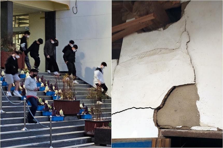 A 4.8 magnitude earthquake strikes southern South Korea