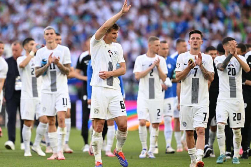 Denmark Draw Reaction to Slovenia's 1-1 draw with Denmark at Euro 2024 | The Straits ...