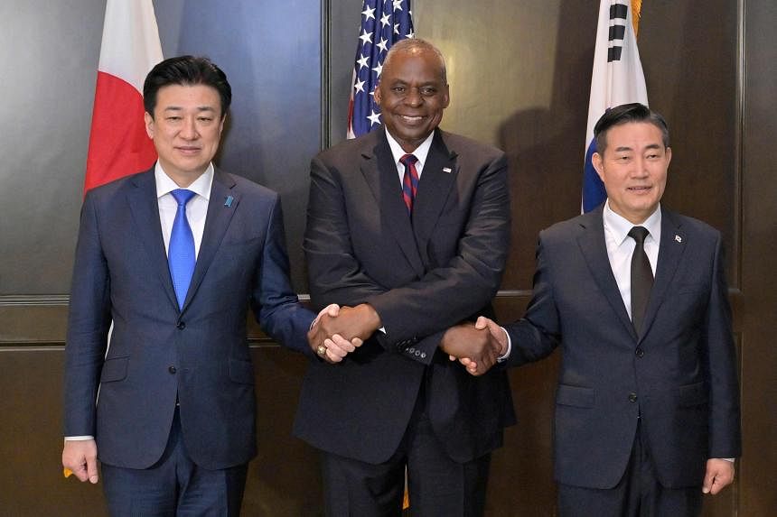 US, South Korea, Japan to lock in security ties before US presidential inauguration