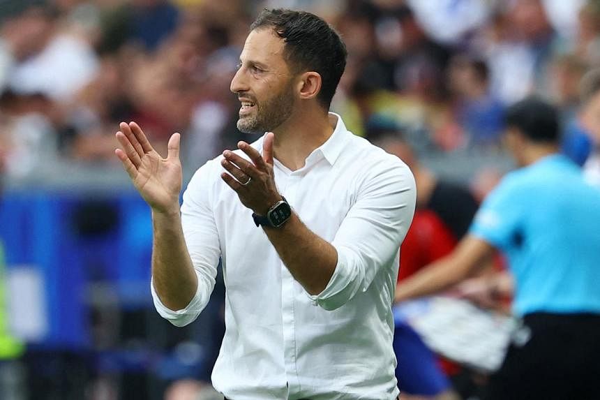 Belgium coach Tedesco rues missed chances after loss to Slovakia