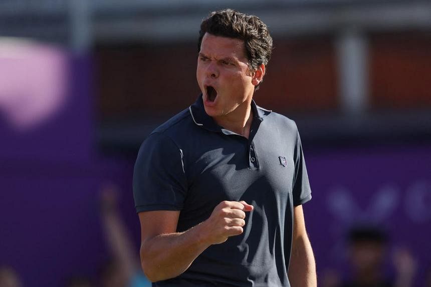 ATP roundup: Milos Raonic sets aces record in London