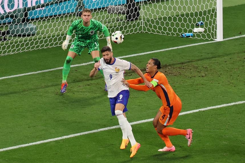 Netherlands and France draw 0-0 to edge closer to Euro 2024 last 16 ...