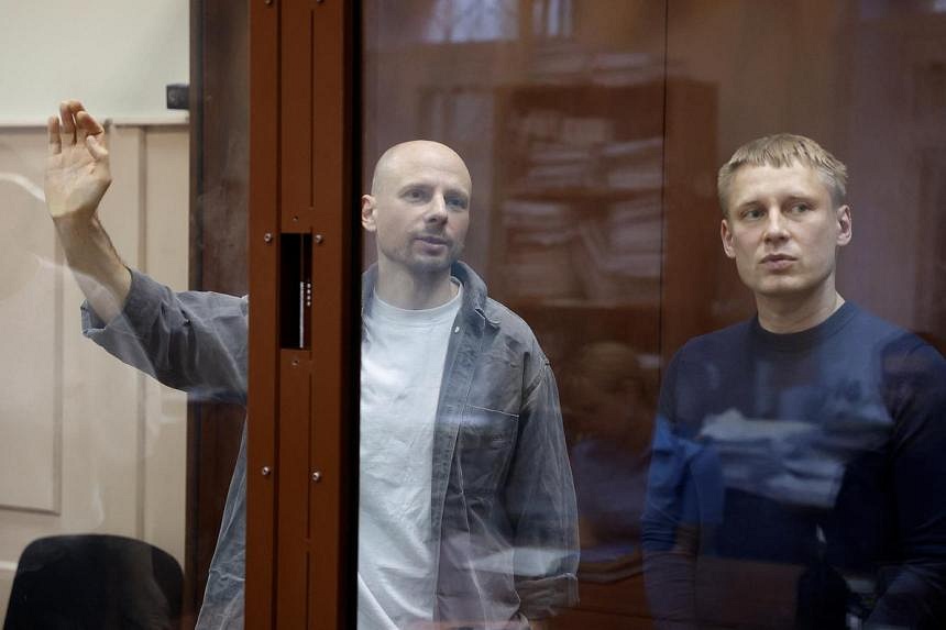 Russian court extends detention of two journalists | The Straits Times