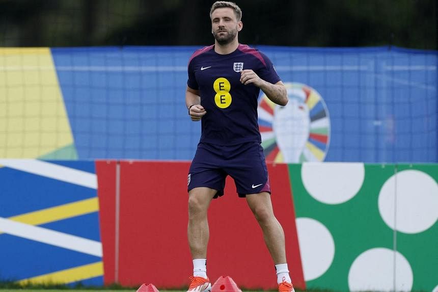 England defender Shaw close to playing first match at Euro 2024, says team mate
