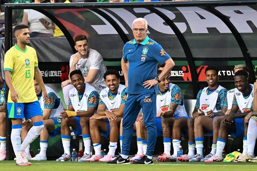 Brazil coach Dorival Jr hails 'dynamic' Vinicius after win over Paraguay