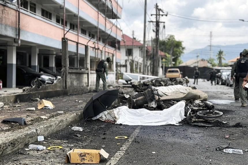 One dead, 18 others injured in car bomb explosion in Thailand’s Yala